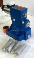 DBW20B2-5X/200CW220-50N9K4 - Предохранительный клапан Ду25 с давлением настройки до 200 бар, управление - X и Y - внутренние с разгрузкой B = открыт с электроуправлением W220