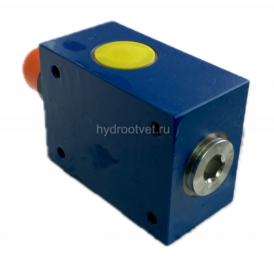 DBDS25G1X/100 - Предохранительный клапан прямого управления Ду25, давление регулировки до 100 бар, тип монтажа - резьбовой, элемент регулировки S = винт